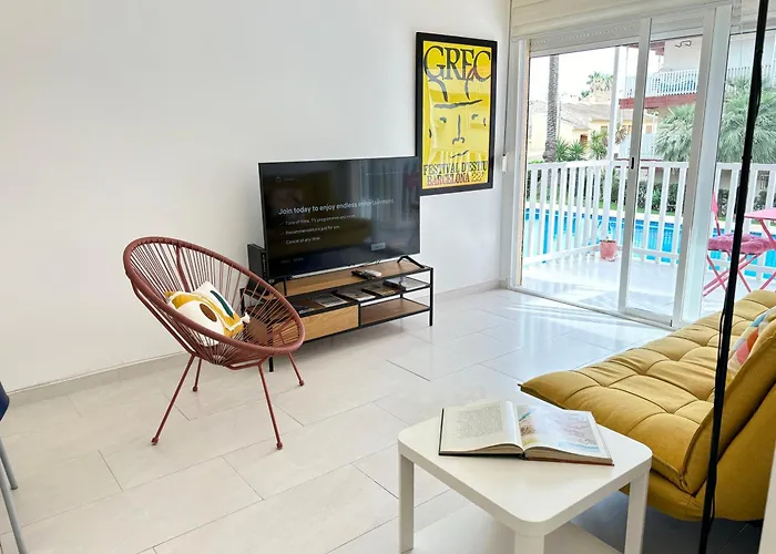 Escapate Al Sol Apartamento Con Piscina Y Playa Cercana